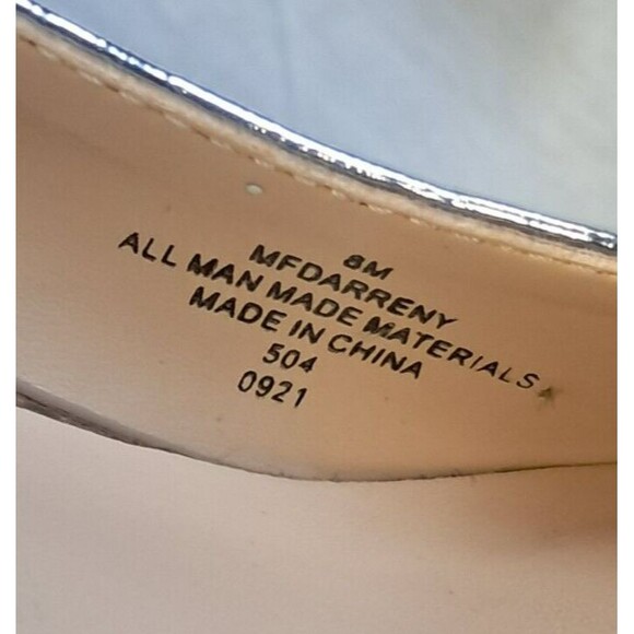 Marc Fisher Garicky Glitter Pointed Toe Heels Silver Pink Ombre Size 8 - Picture 10 of 10